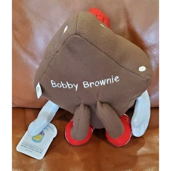 Perkins Bakery Buddies Bobby Brownie 11 Inch Stuffed Animal Plush Toy RARE HTF - Picture 3 of 12